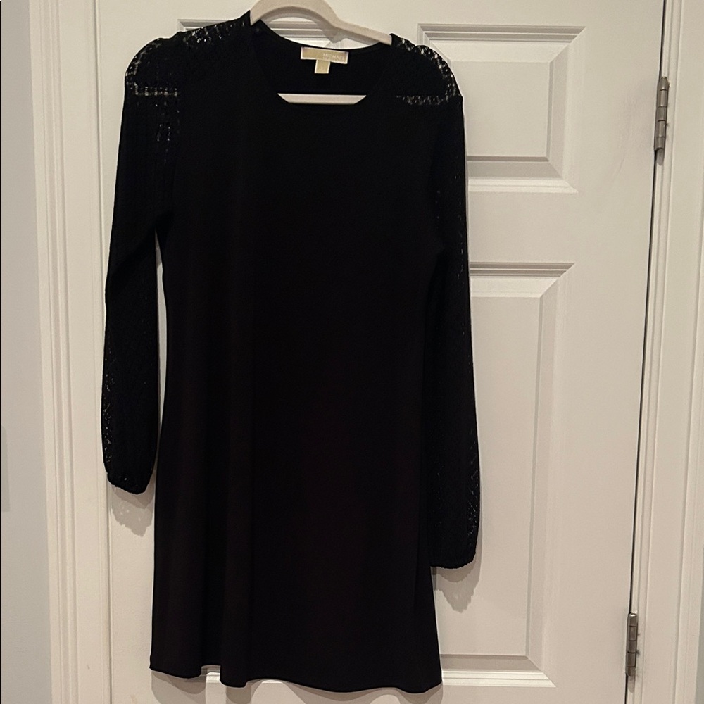 Michael Kors Black Long Sleeve Dress